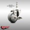 Service Caster 3 Inch 316SS Thermoplastic Rubber Swivel 10mm Threaded Stem Caster Brake SCC SCC-SS316TS20S314-TPRB-TLB-M1015 - alternate 4